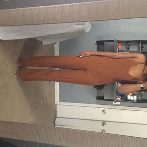 Rust jumpsuit